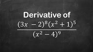 How to find derivative of 3x28x215x249  Derivative of Log Functions [upl. by Isidor]