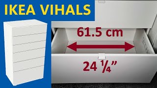 Ikea VIHALS chest of drawers review [upl. by Teresita]