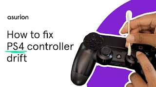 How to fix PS4 controller drift  Asurion [upl. by Paule]