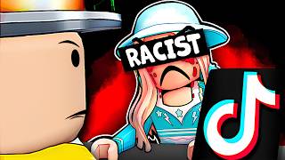 Exposing RACIST Roblox TikToker [upl. by Adele]