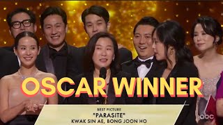 PARASITE 기생충 won the Best Picture Oscar Award 2020 [upl. by Nacul503]