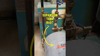 Test for a bad boiler expansion tank shorts diy plumbing [upl. by Enwad]