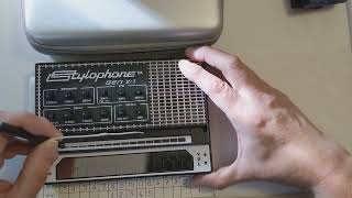 Stylophone Gen X1 Bass sound UK National Anthem [upl. by Elyac]