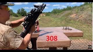 Keltec Bullpup RFB 308  the Range for 100 Yards [upl. by Kaia]