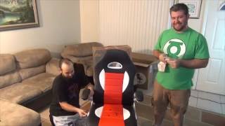 Homall Ergonomic Racing HighBack Gaming Chair Unboxing Assembly amp Review [upl. by Kohcztiy]