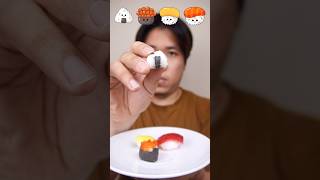 EATING DIY GUMMY SUSHI asmr mukbang [upl. by Pol124]