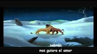 El Rey Leon 2Nos Guiara el Amor LetraEspañol Latino [upl. by Ennayar]