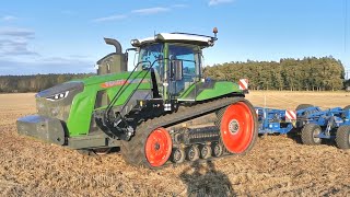 Uncut FENDT 1167 Vario MT amp Köckerling Vario 750  Bodenbearbeitung auf Rügen [upl. by Olnee]