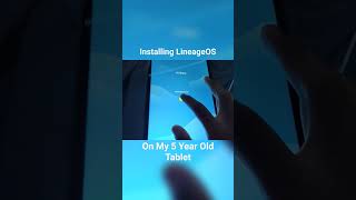 Installing LineageOS On My 5 Year Old Tablet samsung samsunggalaxy galaxytab galaxytaba android [upl. by Anastase]