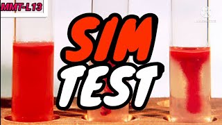 SIM Test  SulfurIndoleMotility Test  Medical Microbiology Test  MMTL13  in UrduHindi [upl. by Yurt515]