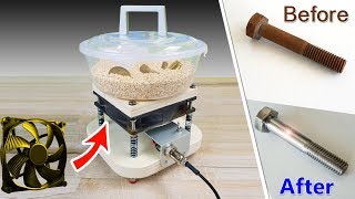 Buratto fai da te CON VENTOLA  Tumbler Machine DIY With FAN low noise [upl. by Modestine]