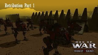 Men of War Assault Squad 2  Warhammer 40k mod  RETRIBUTION PART 1  Siege of Vraks [upl. by Alysa411]