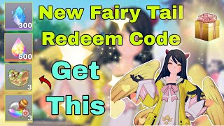 New Fairy Tail Redeem Code 🧚✨  Neverland 🎫✨ [upl. by Emawk]