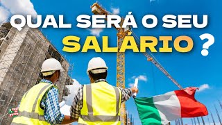 Valores de salarios mais comuns na Italia [upl. by Amsirhc]