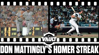 Donnie Baseball Makes History Don Mattingly Hits Homer in EIGHT Consecutive Games [upl. by Carmita392]