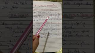 Meaning of capital budgeting study notes for ugc net [upl. by Koenraad]