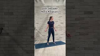 Over Shoulder Neck Rotations mobility neckmobility personaltrainer workoutathome [upl. by Ettelliw647]