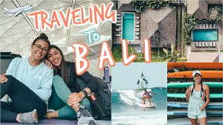 I went to Bali for a Surf Camp  Bali Vlog 1 [upl. by Phelia954]