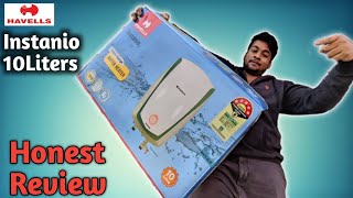 Havels Instanio 10L water Geyser Honest Review 🔥 [upl. by Ahsilak]