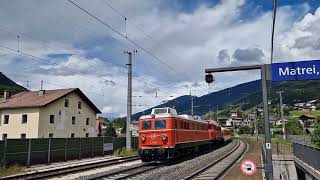 Durchfahrt des SonderLeerpersonenzug 14406 am 24052024 in Matrei [upl. by Adelice]