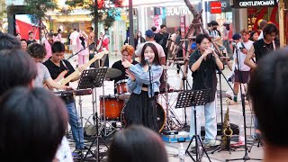 PiXXiE  เดจายู  ไข่มุก ชนัญญา Cover Live Session Siamsquare [upl. by Lefton419]