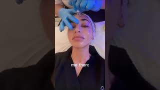 CHANTEL JEFFRIES HYDRAFACIAL AT VANESSA MARC SPA [upl. by Ecnahs277]