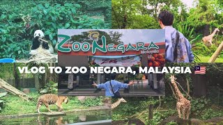 VLOG TO ZOO NEGARA MALAYSIA 🇲🇾 [upl. by Chad]