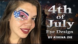 4th of July Eye Design by Athena Zhe [upl. by Idnir]