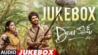 Dear Comrade Telugu Jukebox  Vijay Devarakonda Rashmika  Justin Prabhakaran [upl. by Ailsun]