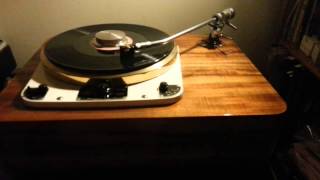 Garrard 301 with oversized brass platter [upl. by Elladine]