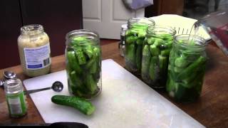 Canning Dill Pickles  No Salt No Sugar [upl. by Eberhard964]