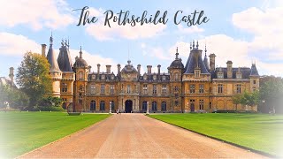 Exploring the Majestic Rothschild Castle in England A Journey Through History [upl. by Siramed447]