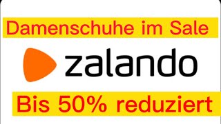 Zalando Damenschuhe im Sale Juni 2022 [upl. by Rekcut]