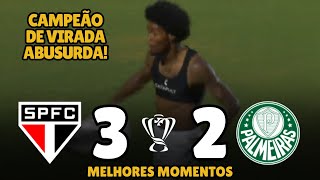 São Paulo x Palmeiras  Melhores Momentos COMPLETO Final Copa do Brasil Sub20 2024 [upl. by Esiocnarf]