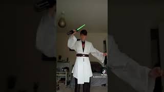 Jedi transition lightsaber stopmotion cool jedi starwars [upl. by Decima]