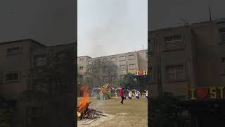 Lohri celebration in School youtube shortsfeed [upl. by Saidel578]