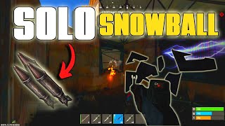 How a SOLO SNOWBALLS to ROCKET RAIDS  Rust Console Film [upl. by Chaim]