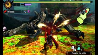 MH4U Level 140 Brute Tigrex  Solo  GS  062663 [upl. by Anelys]