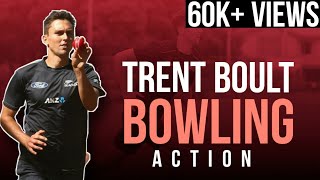 Trent Boult Bowling Action  Slow Motion  CRICKET PORT [upl. by Ojytteb598]