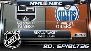 NHL 80 Spieltag 080  Edmonton Oilers  Los Angeles Kings ★ Lets Play NHL 15 [upl. by Aniez404]