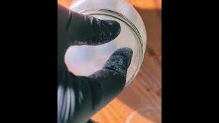 Soaking Naphthalene Mothballs In Acetone asmr mothballs [upl. by Adnocahs661]