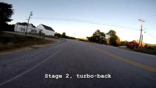 2011 STI Invidia Q300 CatBack vs TurboBack [upl. by Lili451]