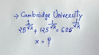 Cambridge University entrance exam interviews tricks Find the value of X [upl. by Wyler]