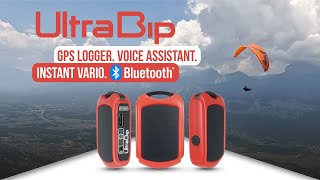 UltraBip Solar Vario GPS Logger Bluetooth for paragliding pilots [upl. by Aid]