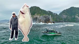 GIANT Alaskan Halibut 4 Days Fishing and Eating what we catch [upl. by Yanarp353]