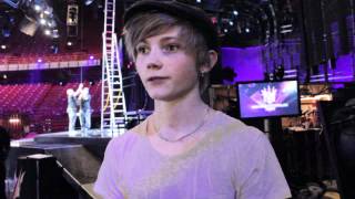 Ulrik Munther efter Melodifestivalsrep i Globen [upl. by Ranger783]