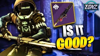 New Nezarecs Whisper Glaive IS IT GOOD  Destiny 2 [upl. by Atterual774]