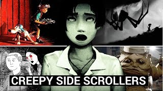 10 Creepy Side Scroller Games That Will Freak You Out [upl. by Moncear]