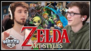 The Best and Worst of Zelda Art Styles with PeanutButterGamer [upl. by Darrel]