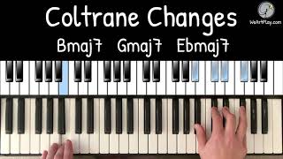 John Coltrane quotGiant Stepsquot is actually just 3 chords [upl. by Atinna]